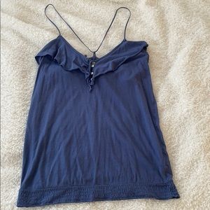 Blue American Eagle Strappy Tank
